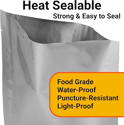 Miniatura 3 de Dry-Packs MB8x8-100CC-80PK80-Bolsas Mylar de 1 cuarto de galón y absorbentes de oxígeno para alimentos secos y almacenamiento a largo plazo por ®!,