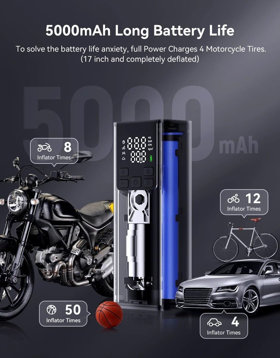 Compresseur Air Gonfleur de Pneu Gonfleur Electrique