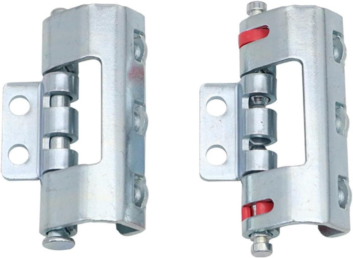 Switch Control Distribution Box Machinery Equipment Hinge Industrial Cabinet Door Cabinet Electric Concealed Detachable Hinge 1Pcs(Iron-1)