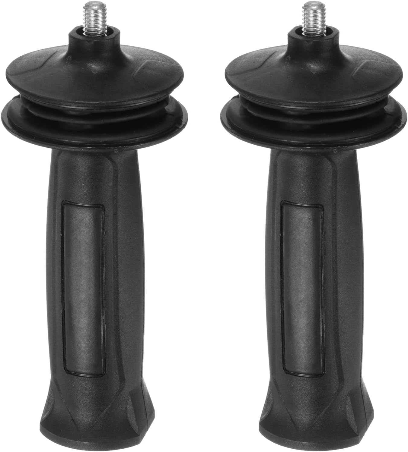 HARFINGTON 2pcs Angle Grinder Side Handle 8mm Thread Plastic Non-Slip Angle Grinder Handle Replacement Auxiliary Side Handle Tool