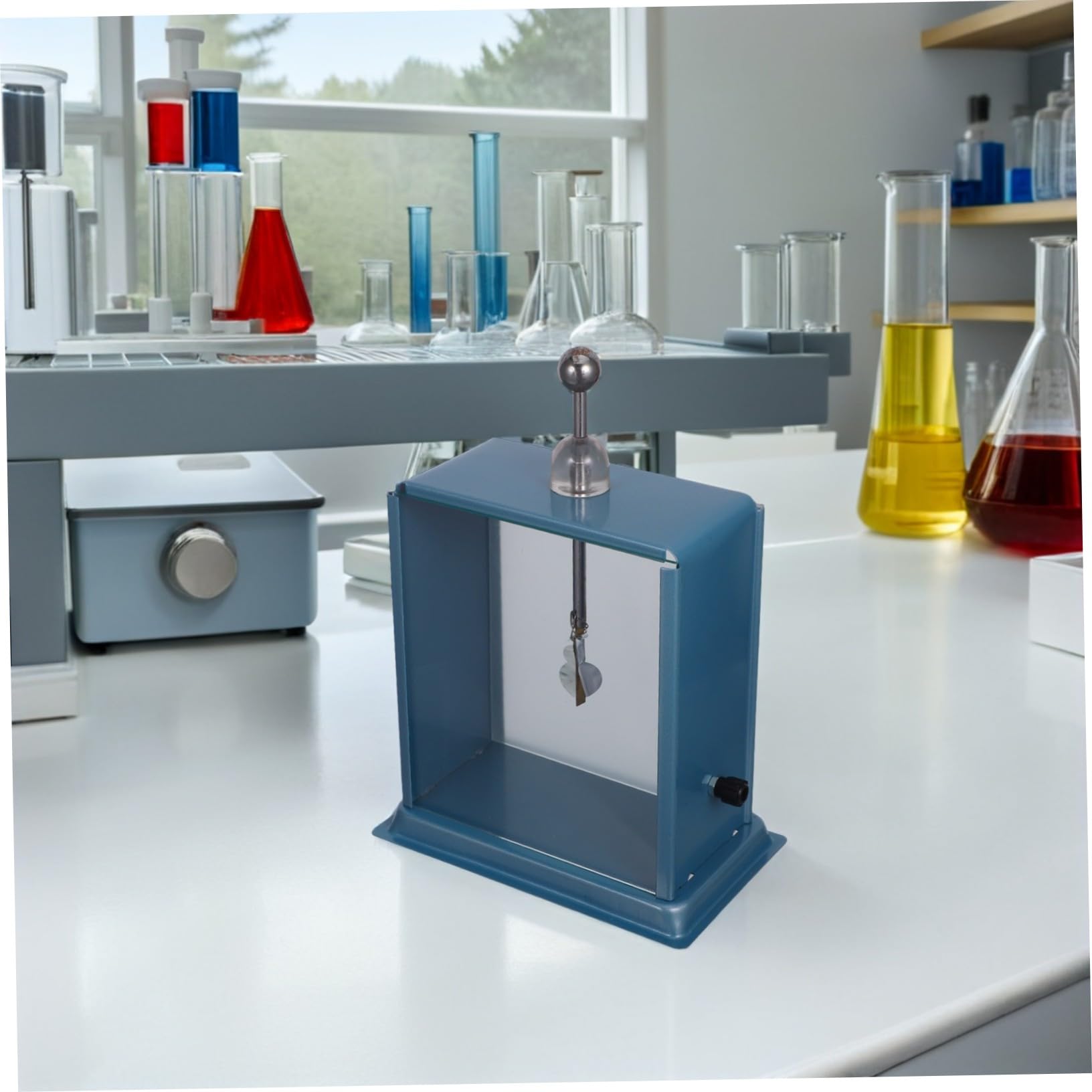 ULTECHNOVO Electrómetro De Medición Para Aula De Ciencias Herramienta De Enseñanza De Laboratorio De Física Experimento Científico Para Proyectos Científicos Para Estudiantes