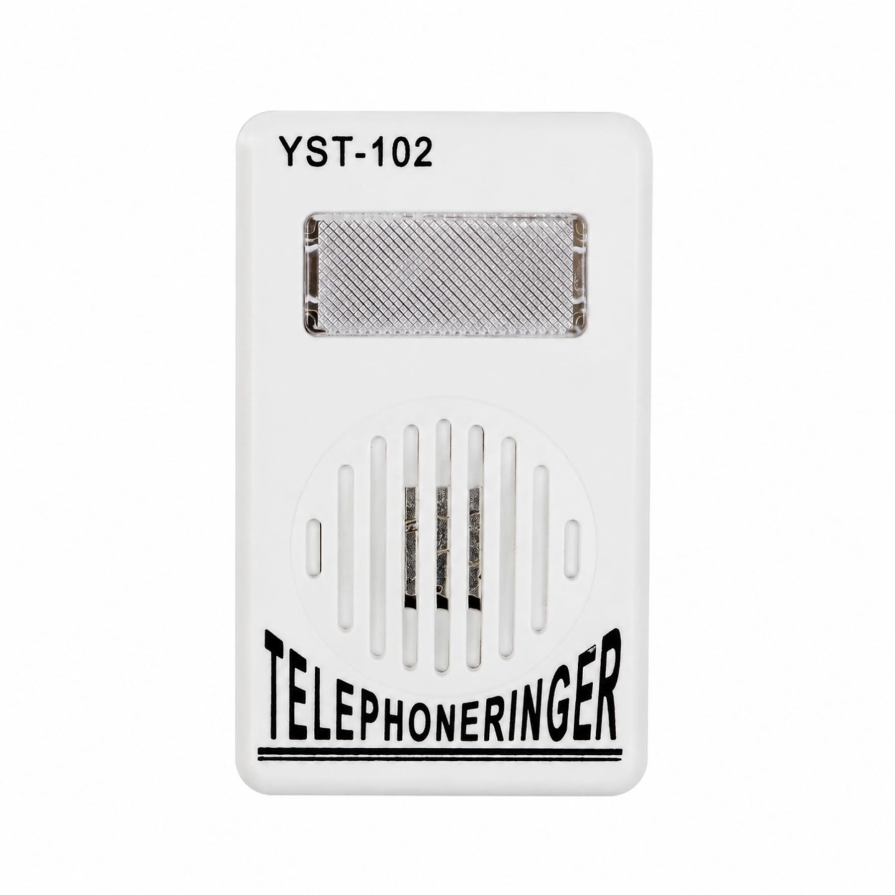 1 amplificatore extra forte per telefono con flash, volume regolabile da 60 a 110 dB per non udenti, telefoni fissi/con cavo