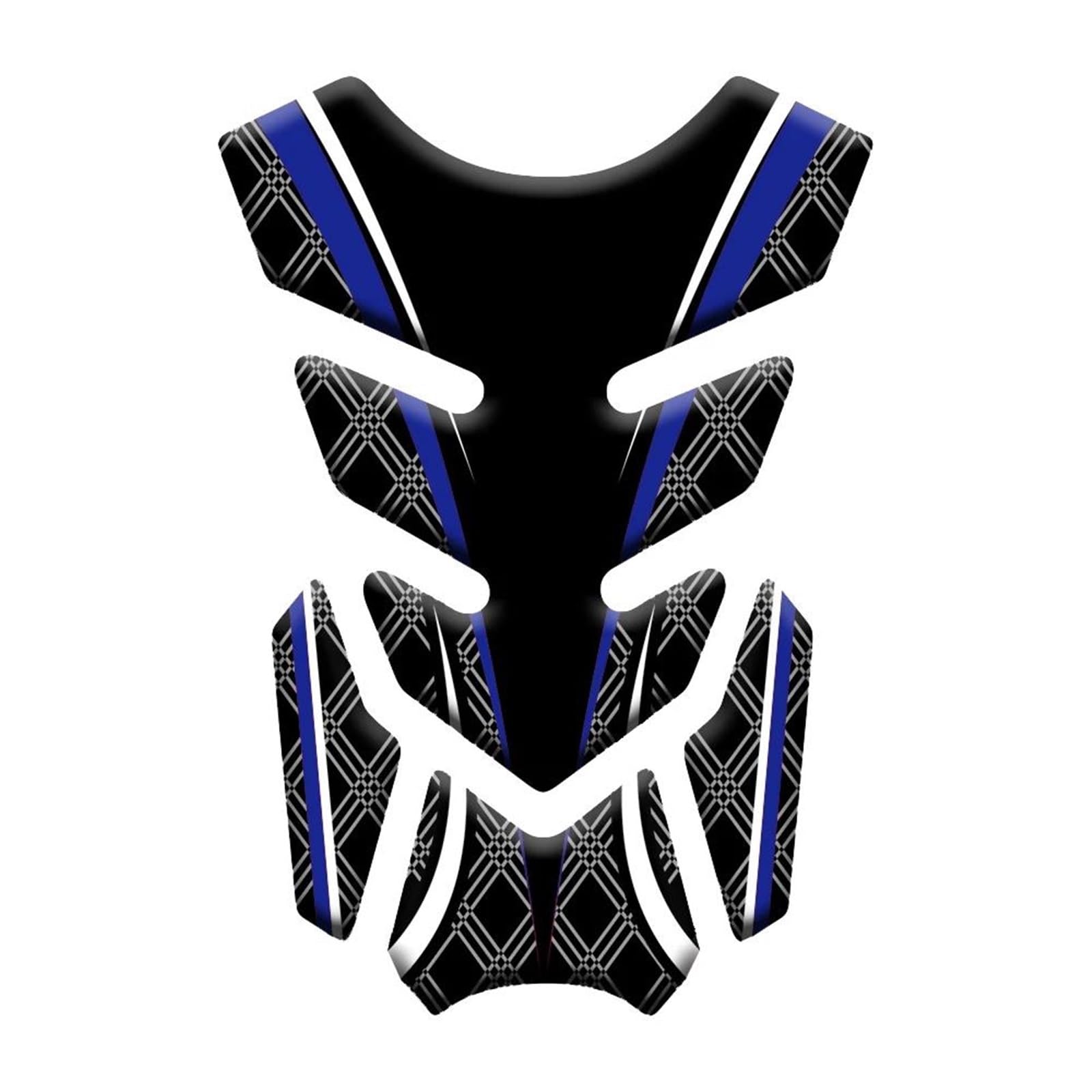 Tank Pad Protector Stickers for CBR 1000 RR 1000RR CBR1000RR HRC Fairing Fender Decals Gas Fuel Oil Kit(4 Blue)