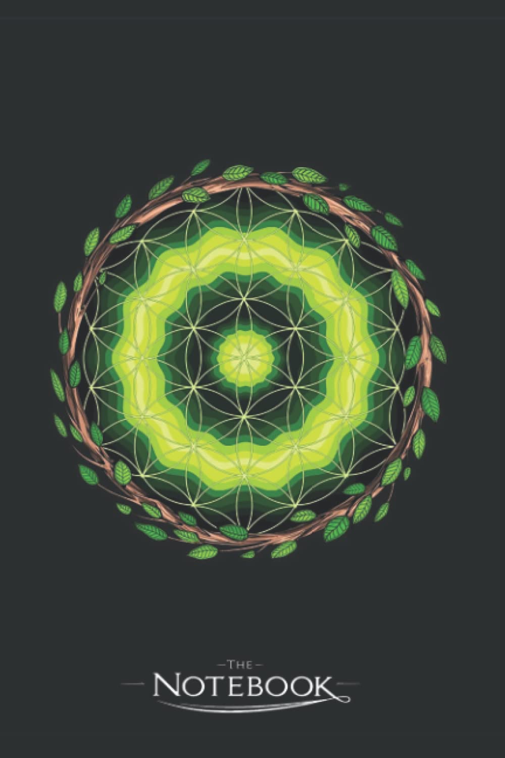 Notebook: Ayahuasca Sacred Geometry: Journal Diary A Gratitude Notebook For all Genders | 120 pages, 6 x 9 in Notes