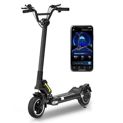 DUALTRON Togo, 24.85 Mile Range, 40 km/h Max Speed, 650W Motor, Dual Drum Braking System, Cruise Control, Electric Commuter Scooter for Adults, Lion and Foldable