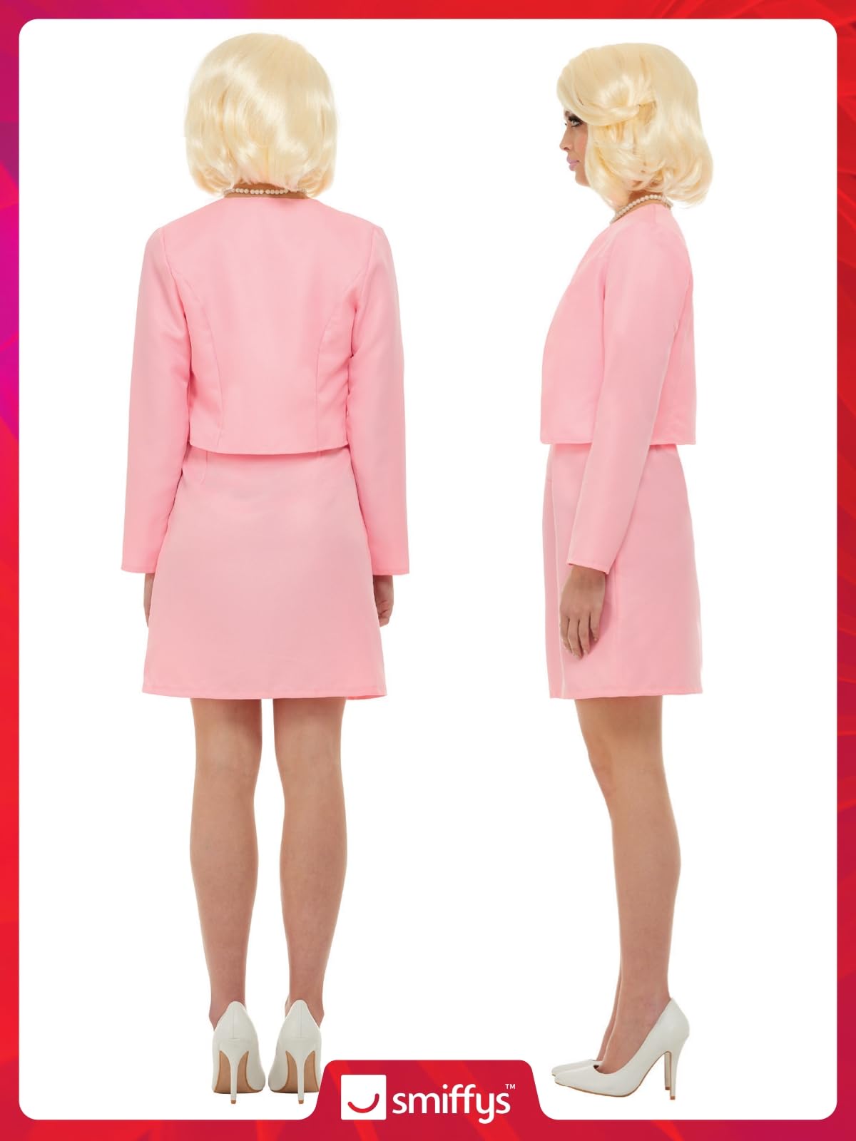 Smiffys Thunderbirds Lady Penelope Costume, Adult Pink Dress, Jacket, Wig,  Eyelashes & Necklace, Official License Outfit for Lady Penelope, Perfect  for Themed Parties, Birthday Parties, or Events : Amazon.co.uk: Toys & Games