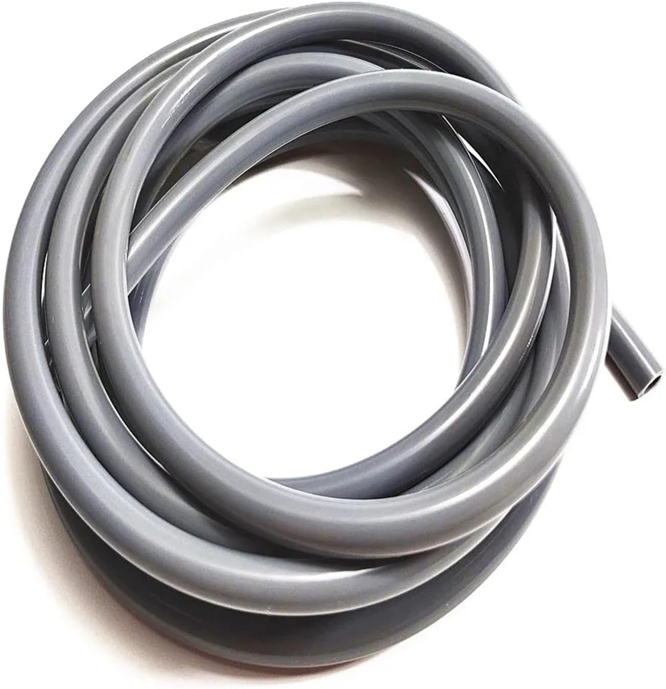 Lnanqing-Silicon Tube Length From 2M To 100M ID1mm To ID8mm Gray Silicone Tube Small Gray Silicone Hose Food Grade Grey Silicone Tubule, Flexible and heat resistant(Length 2M,ID7mm OD9mm)