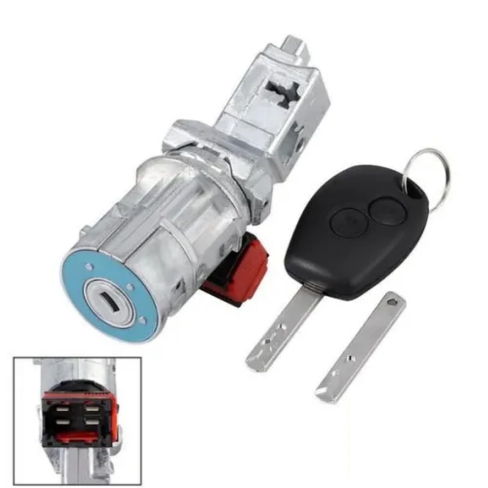 Interruttore di avviamento con chiave, adatto per Clio III, Trafic III, Master III, Kangoo 2005-2023, codice articolo n. 806010030R, 307701208408, 8200214168