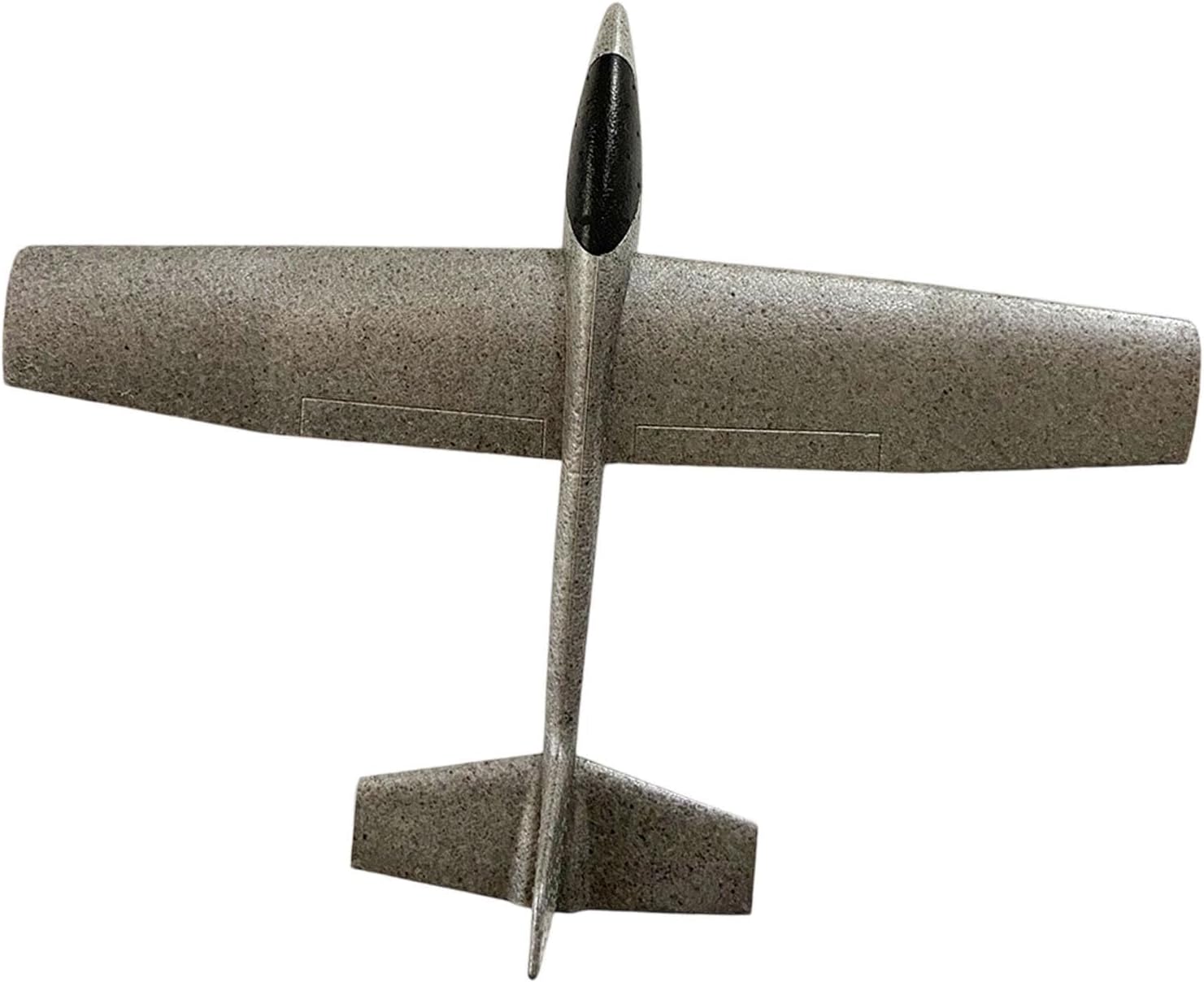 Airplane Toy Foam Airplane Glider Toy Throwing Plane EPP Foam Lightweight Flexible Impact Resistant Suitable for Kids Outdoor Sports Parent Child Inte, Gray