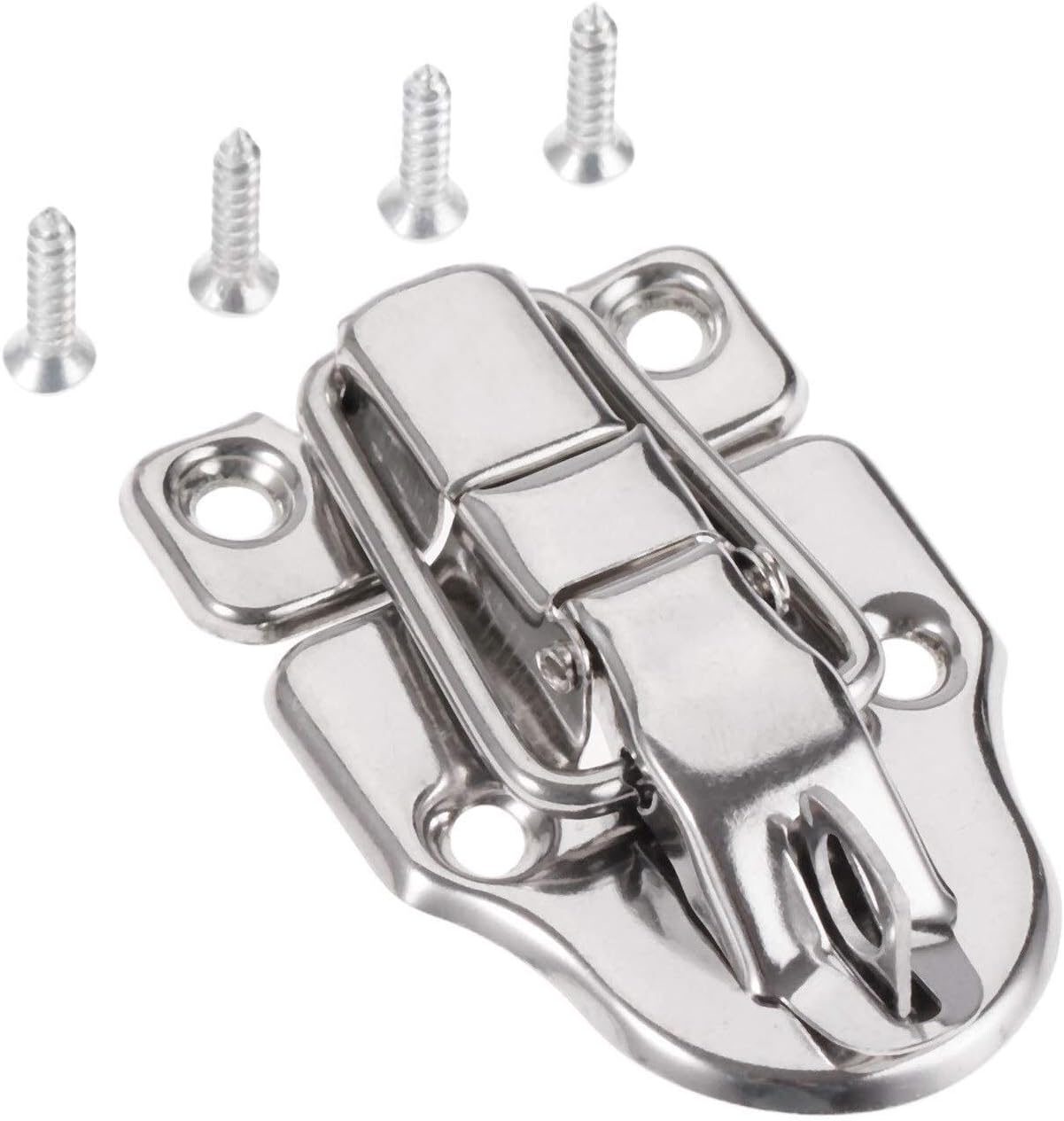 Hasp,Vintage Lock Antique Jewelry Box Hasps Drawer Latches Suitcases Toggle Latch Buckle Clasp Furniture Zinc Alloy Hardware