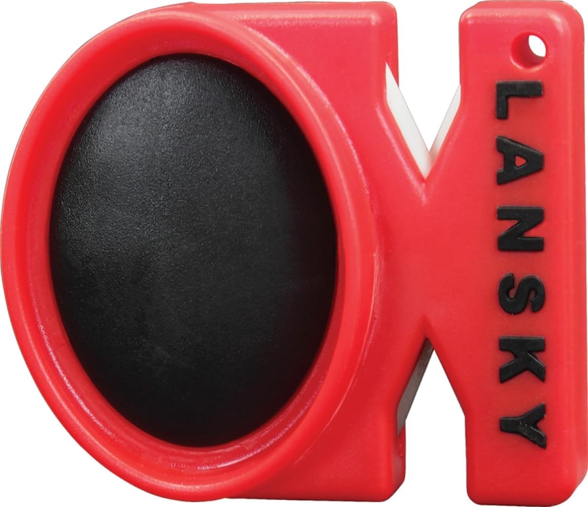 Lansky Quick Fix Pocket Sharpener (colors may vary), Red