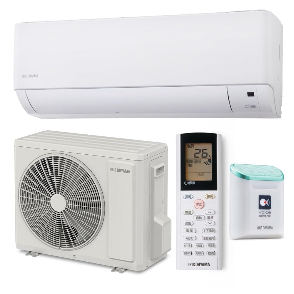 Amazon | ＼話かけて操作可能／ アイリスオーヤマ エアコン 10畳 2.8kw