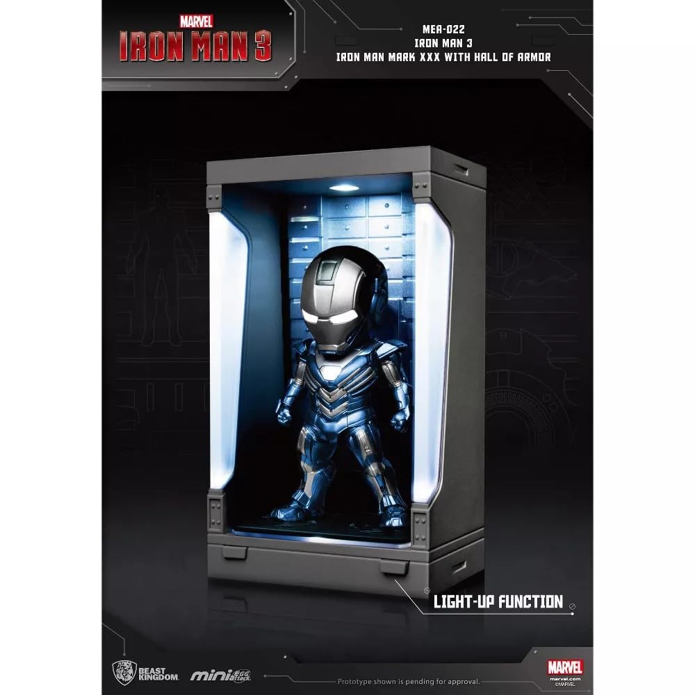 Beast Kingdom Iron Man 3: Iron Man MK XXX with Hall of Armor MEA