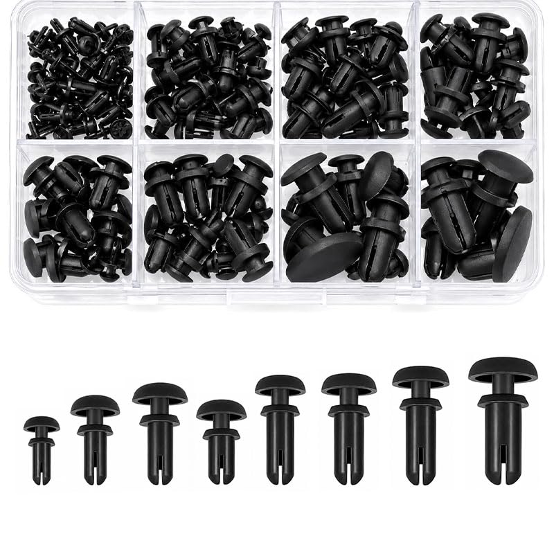 Push Head Fasteners Rivets 240 PCS Fixing Fastener Kit
