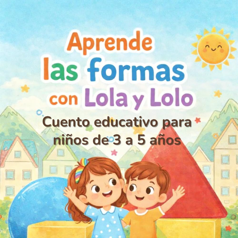 Aprende las Formas con Lola y Lolo: Libro infantil para aprender círculo, cuadrado y triángulo | Formas geométricas para niños (Aprende con Lola y Lolo)