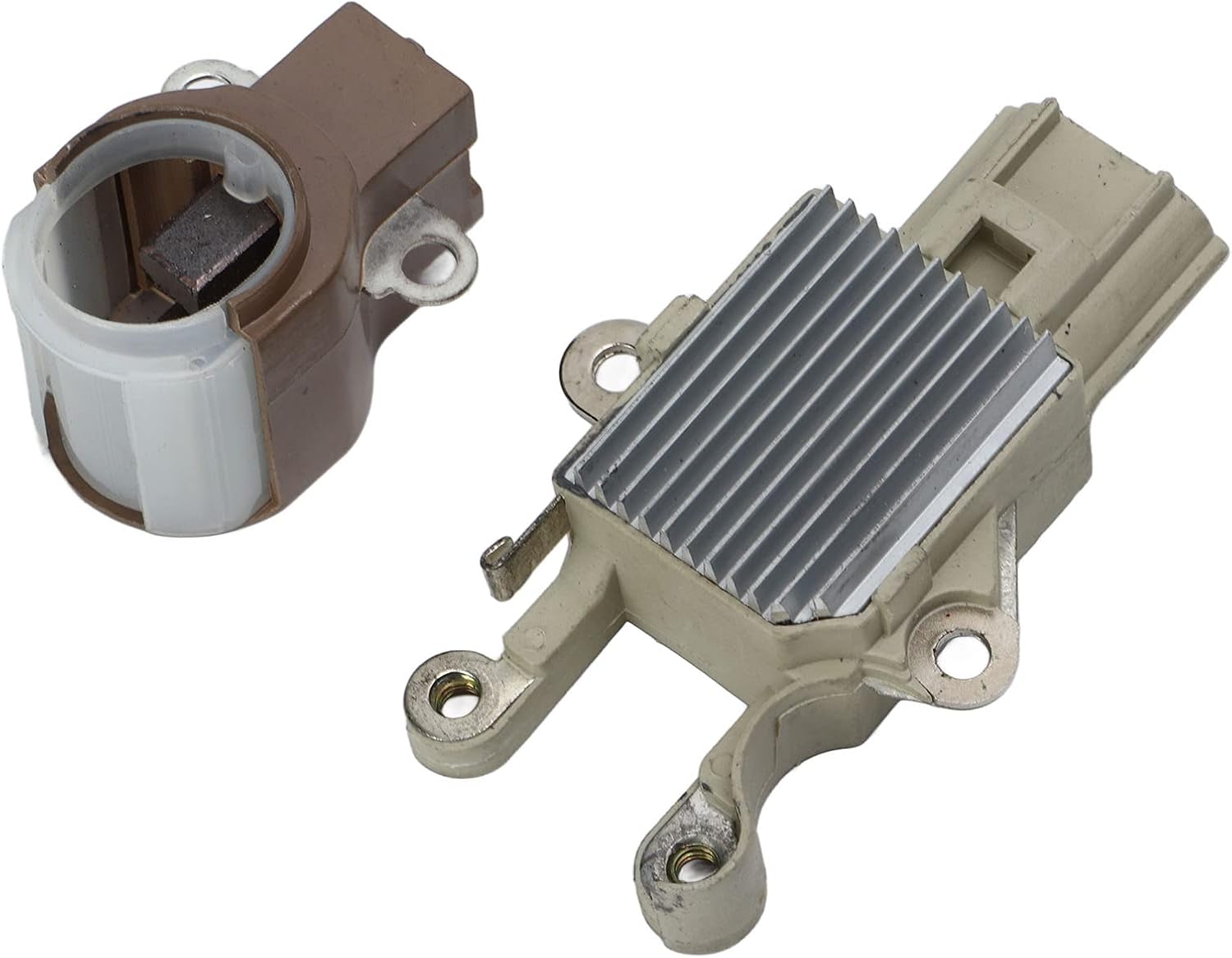 Alternator Voltage Regulator Brush Holder Kit VRH2005171 Fit S40 V50 C70 2.4L .5L 2005-2006 ReplacementOE 104210 3560
