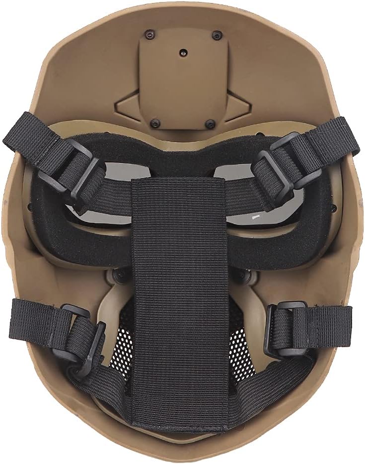 Tactical Airsoft Mask Full Face Protection Wild Mask with NVG Mount for Halloween Cosplay Costume Movie