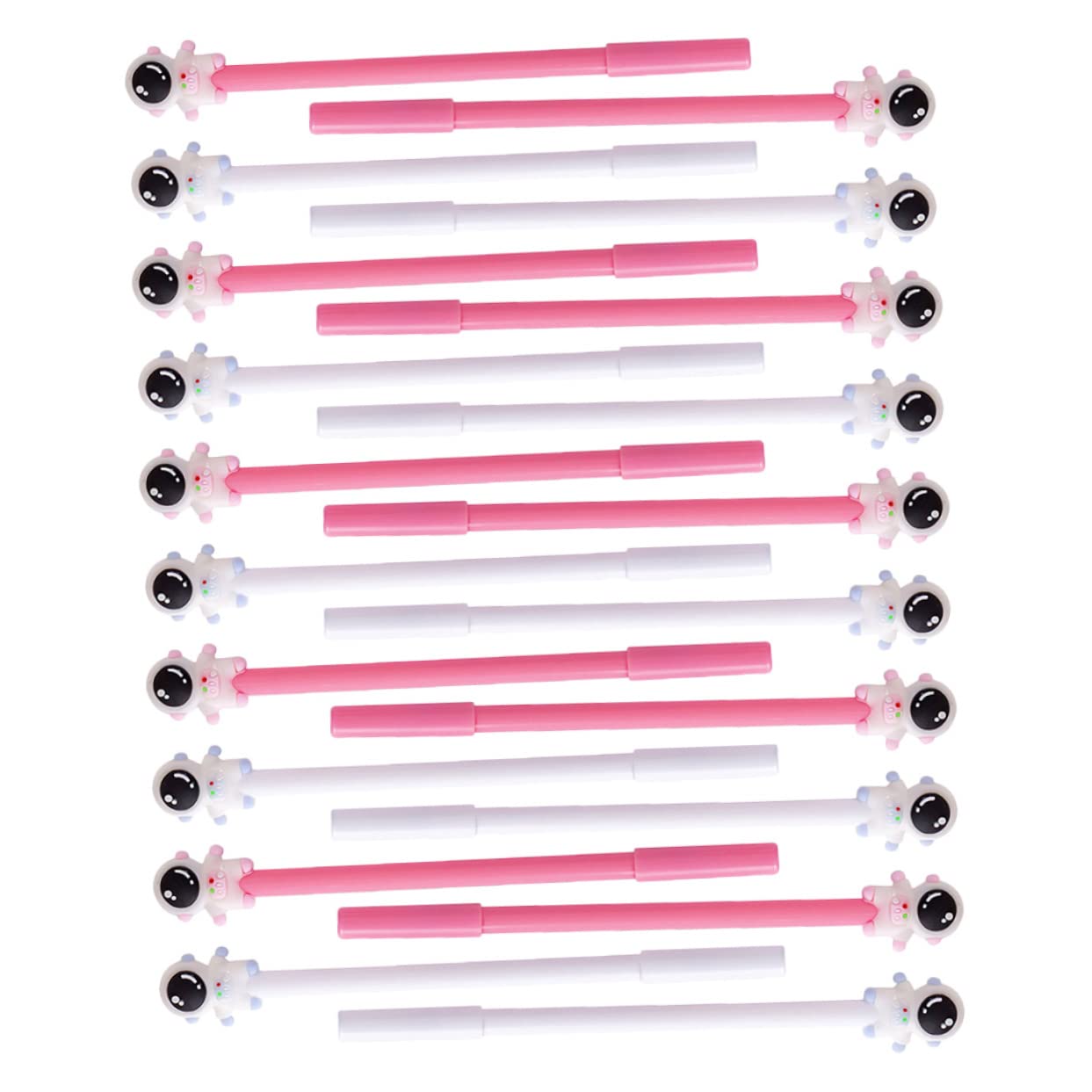 Didiseaon 20 pezzi Penne Gel Punta Fine Penne Decorative per Scuola Ufficio e Regali Scrittura e Durevole per Ragazze e Donne