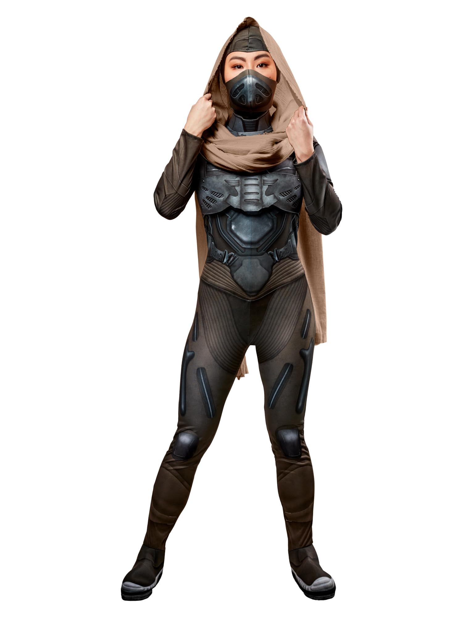 Rubie's Women's Dune Deluxe Chani Costume Jumpsuit and Mask Adult, Shown, Medium