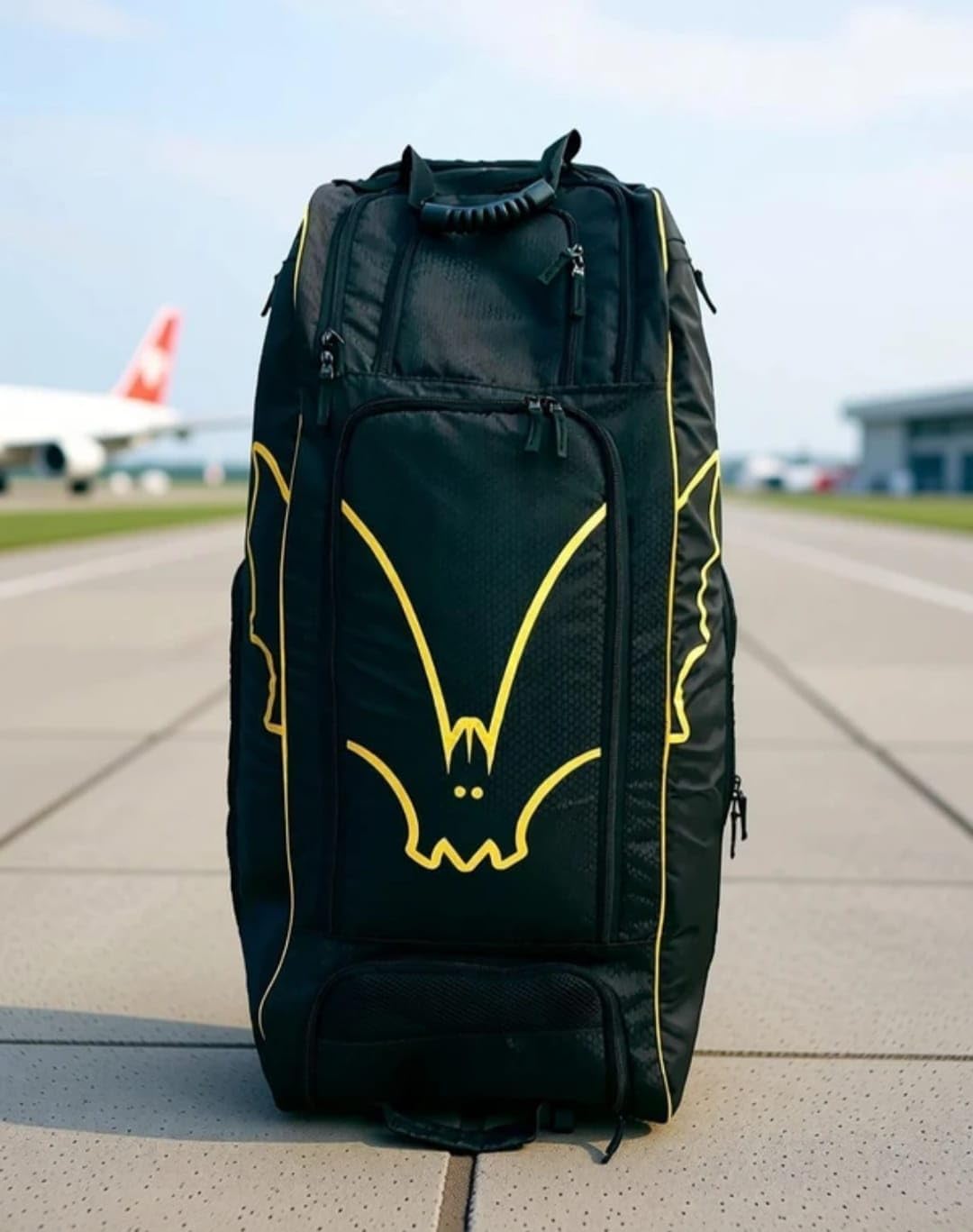 Cricket KIT Bag with Wheels Sportstrike Cricket kit Bag with Wheels (Black Bold)-picture-20
