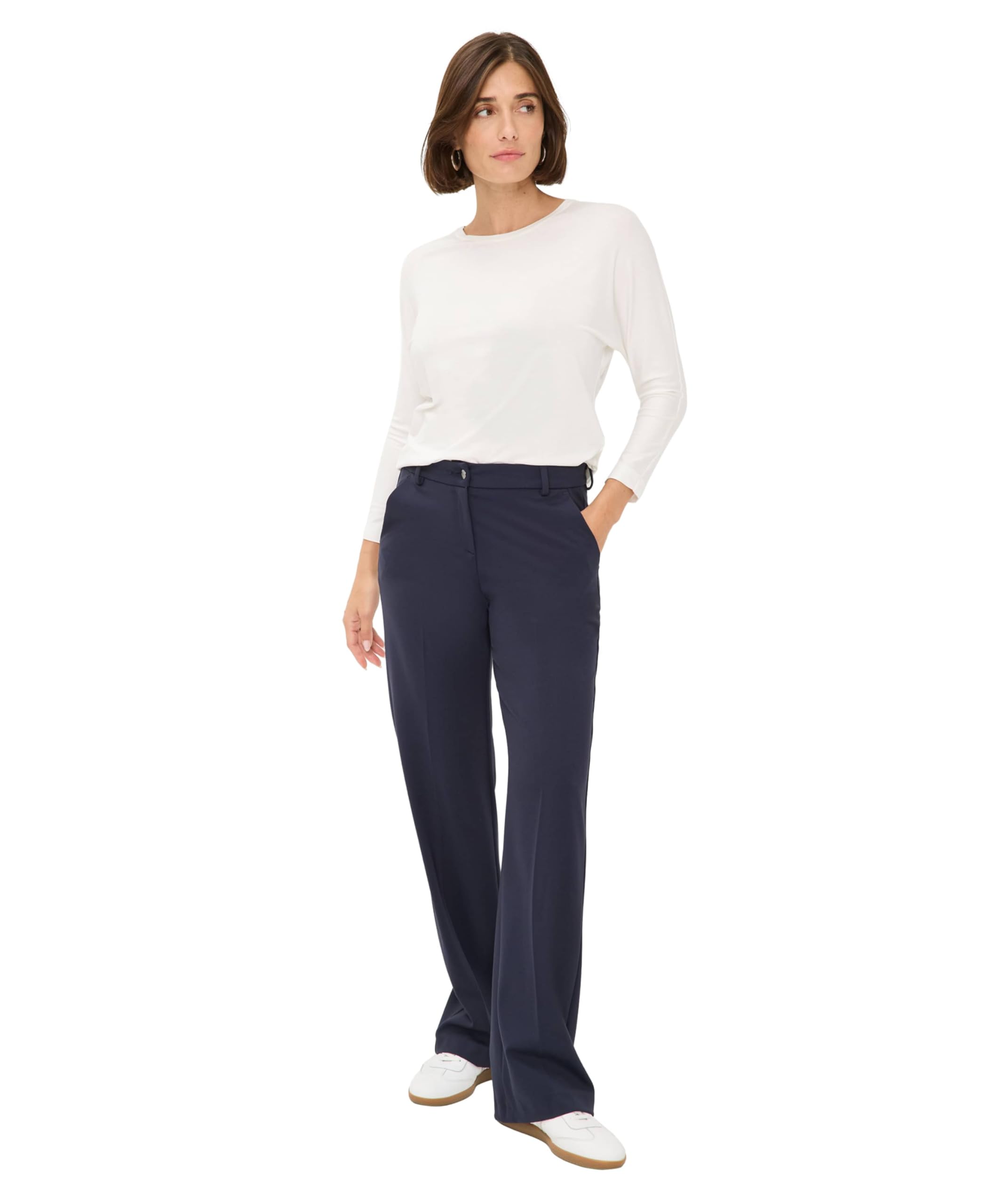 BRAX Feel Good Style Maine Damen Palazzohose Wide Leg