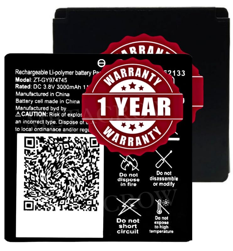 Image of Original ZT-GY974745 Battery Compatible for JioFi JMR815, JMR1040 Battery - (3000mAh) - 1 Year Warranty CD6
