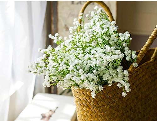 Miniatura 6 de Flor artificial de aliento de bebé al tacto real decoración de fiesta de boda