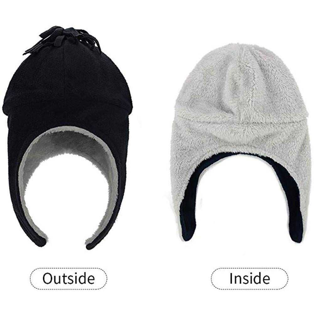 Baby Boy Sherpa Lined Warm Fleece Pilot 