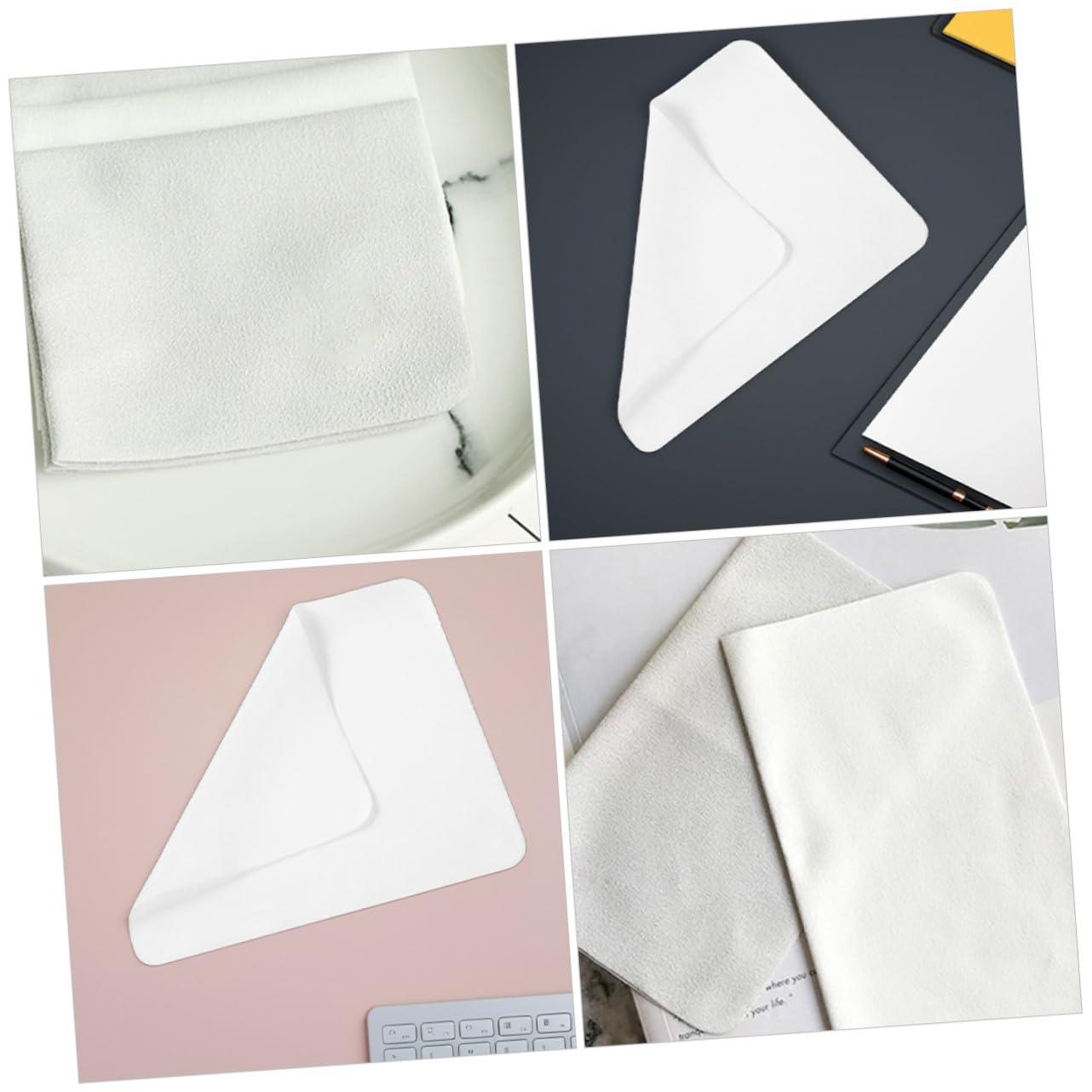80 Piezas Paños de Limpieza para Gafas Unidades de Algodón Reutilizables Toallitas Suaves sin Rayas para Lentes Pantallas de Móviles Cámaras y Tablets Uso Multifuncional y Duradero