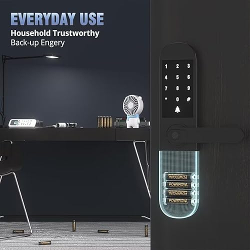 Miniatura 4 de POWEROWL Paquete de 24 pilas alcalinas AA de alta capacidad, batería doble A de 1.5 V de larga duración, vida útil de 10 años