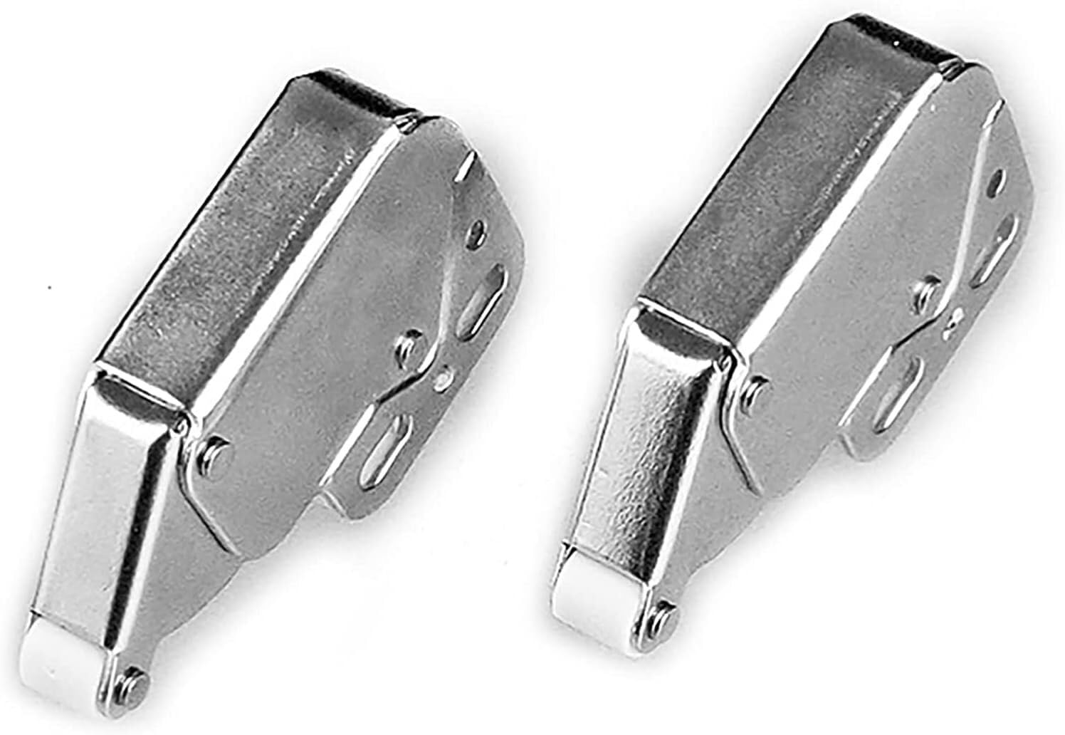 Both Side Lock Door, Sliding Lockable Padbolt, Durable Rust Proof Push Latches for Cabinet Drawer Wardrobe Doors