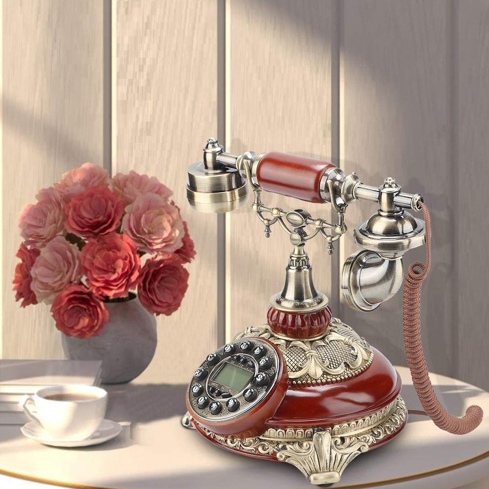 Telefon Stacjonarny W Stylu Retro Z Karoliny Północnej, Telefon Stacjonarny W Stylu Europejskim, Telefon Stacjonarny Do Biura Domowego, Klasyczny Telefon Stacjonarny