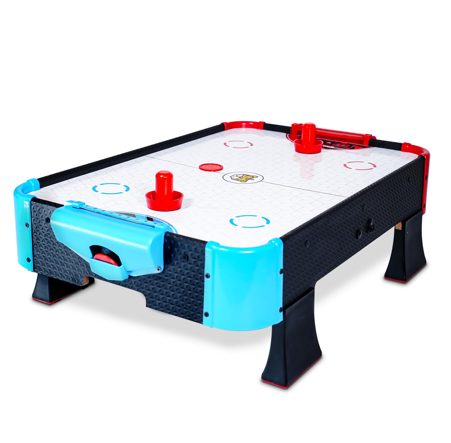 Tygatec Large-Size Electric Air Hockey Table - 28-Inch MDF Board with Durable Motor | Arcade Game with Quiet Motor for Boys & Girls | Perfect Indoor Fun Gift for Kids Ages 3+ | Arcade Fun at Home |