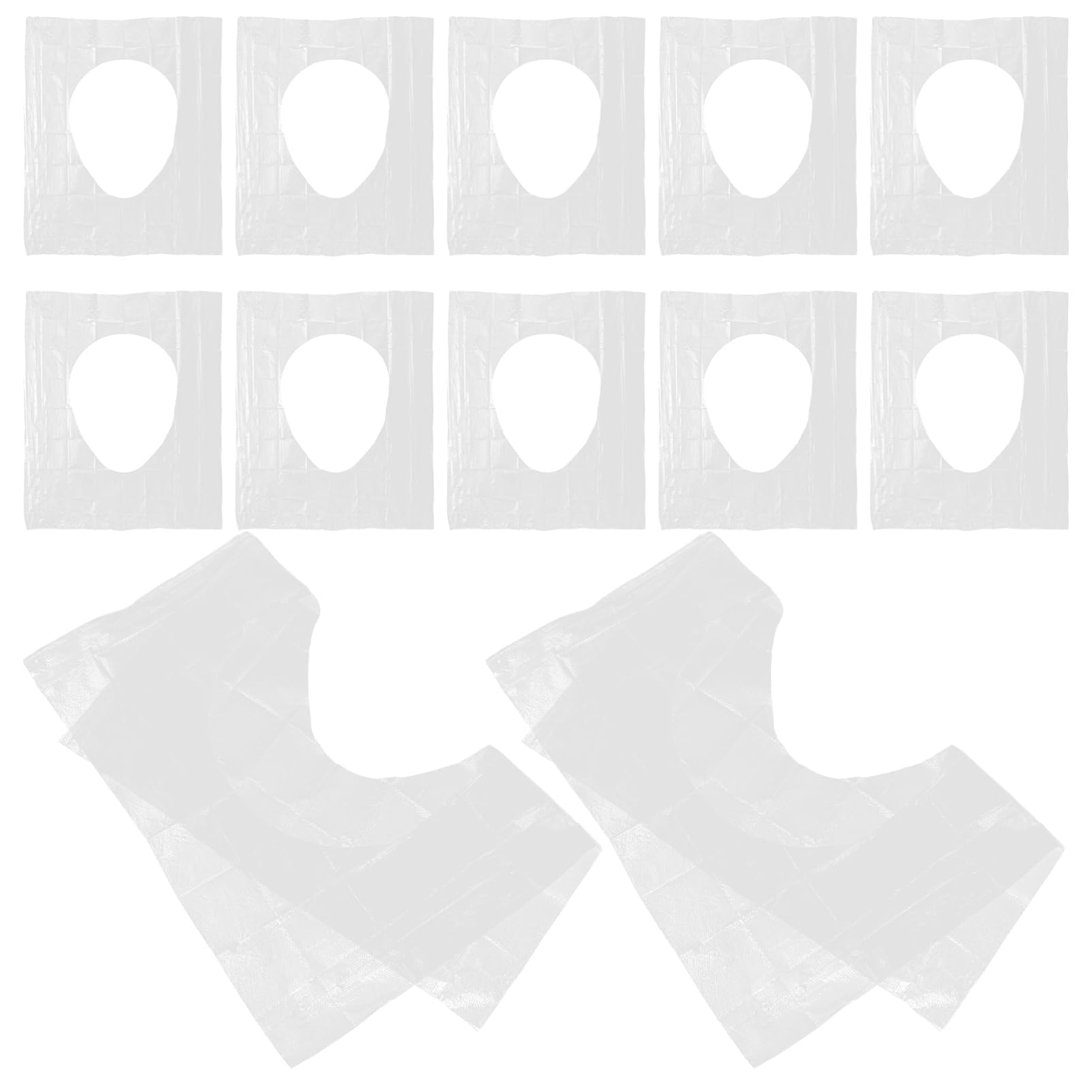 Ipetboom 50pcs Disposable Seat Covers Travel Size Safe Material Comfortable for Toilets Airplanes Camping