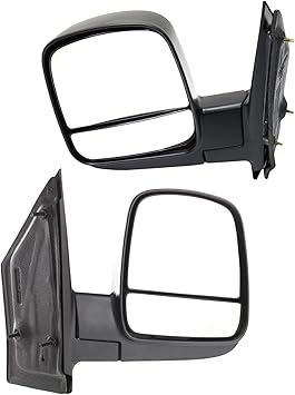 Garage-Pro Side Mirrors, Driver Side Mirror, Passenger Side Mirror For Chevrolet Express 2500 3500 GMC Savana 2500 3500 2008-2021 With Spotter Glass, Textured