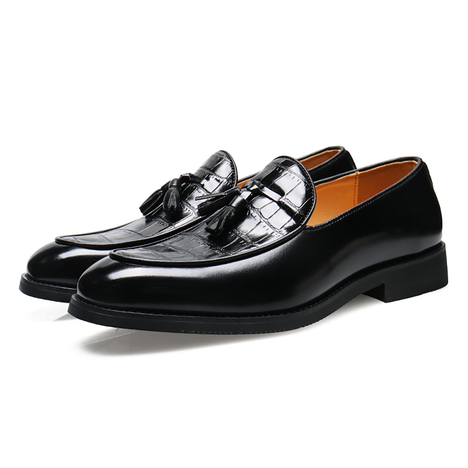 Mocasines Clásicos De Piel Sintética Y Zapatos De Vestir para Hombre