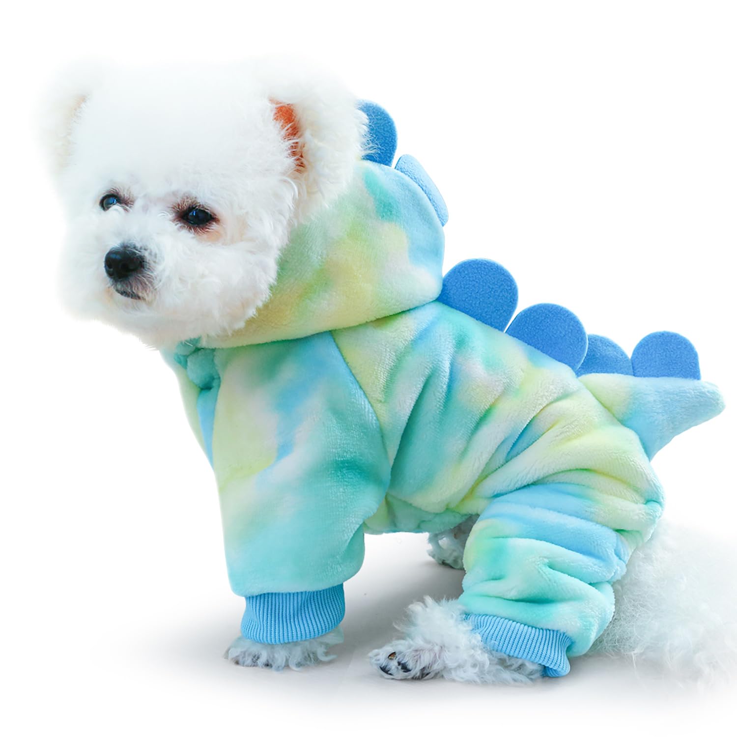 Costume d'Halloween pour chien Idepet et sweat à capuche en polaire d'hiver