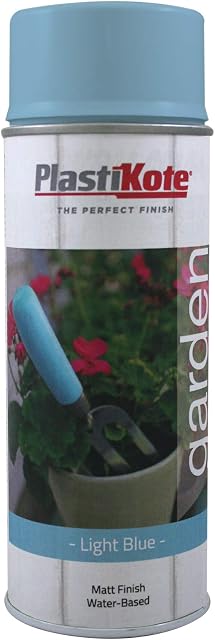 Plasti-Kote PKT27205 PLASTKT Garden Colours Light Blue 400ML Spray Paint