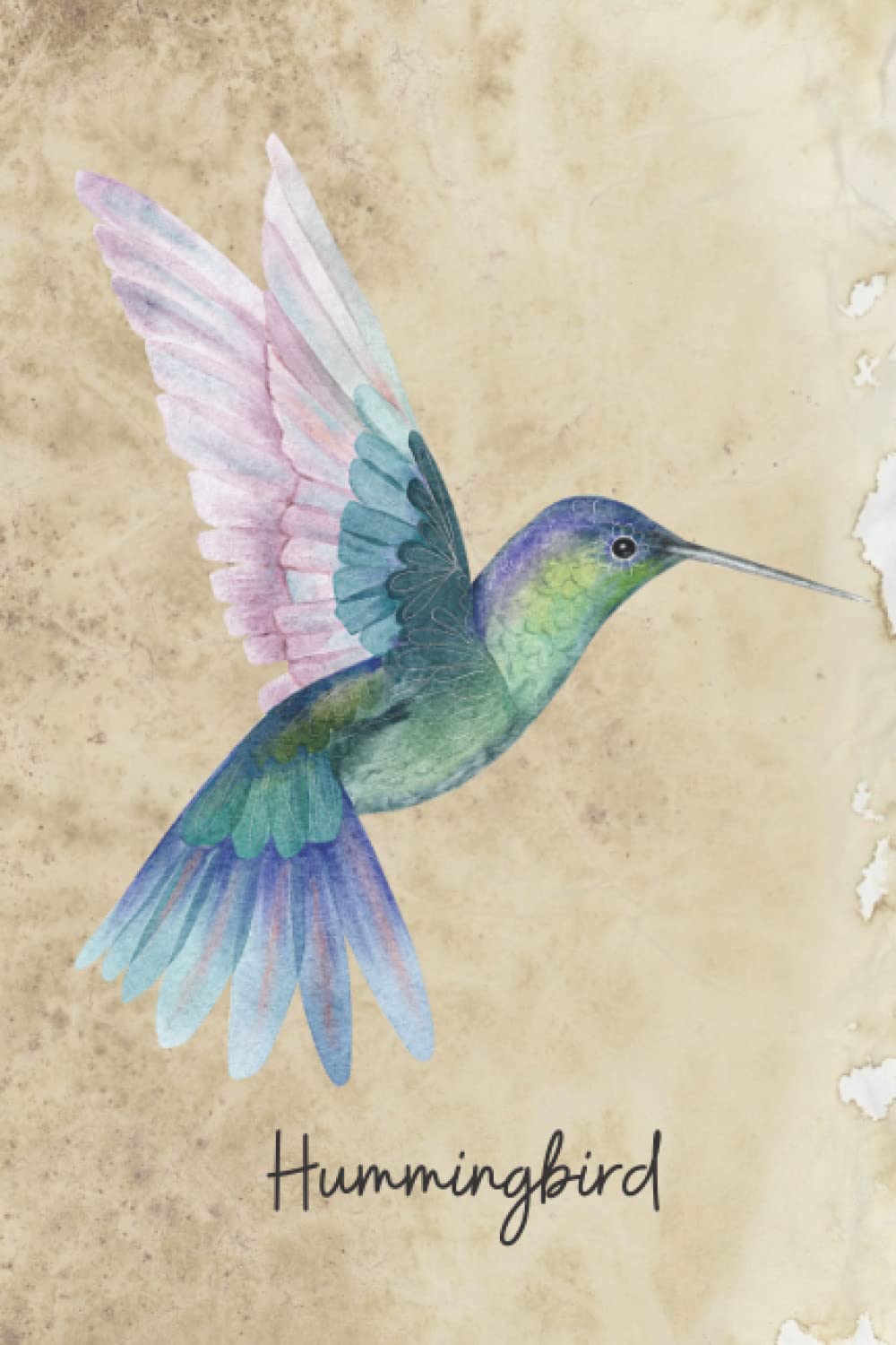 Hummingbird Notebook: 120 Pages - 6x9 - Printed On Premium Paper