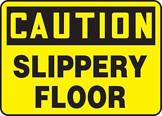 Accuform MSTF625XV Adhesive Dura-Vinyl Sign, Legend