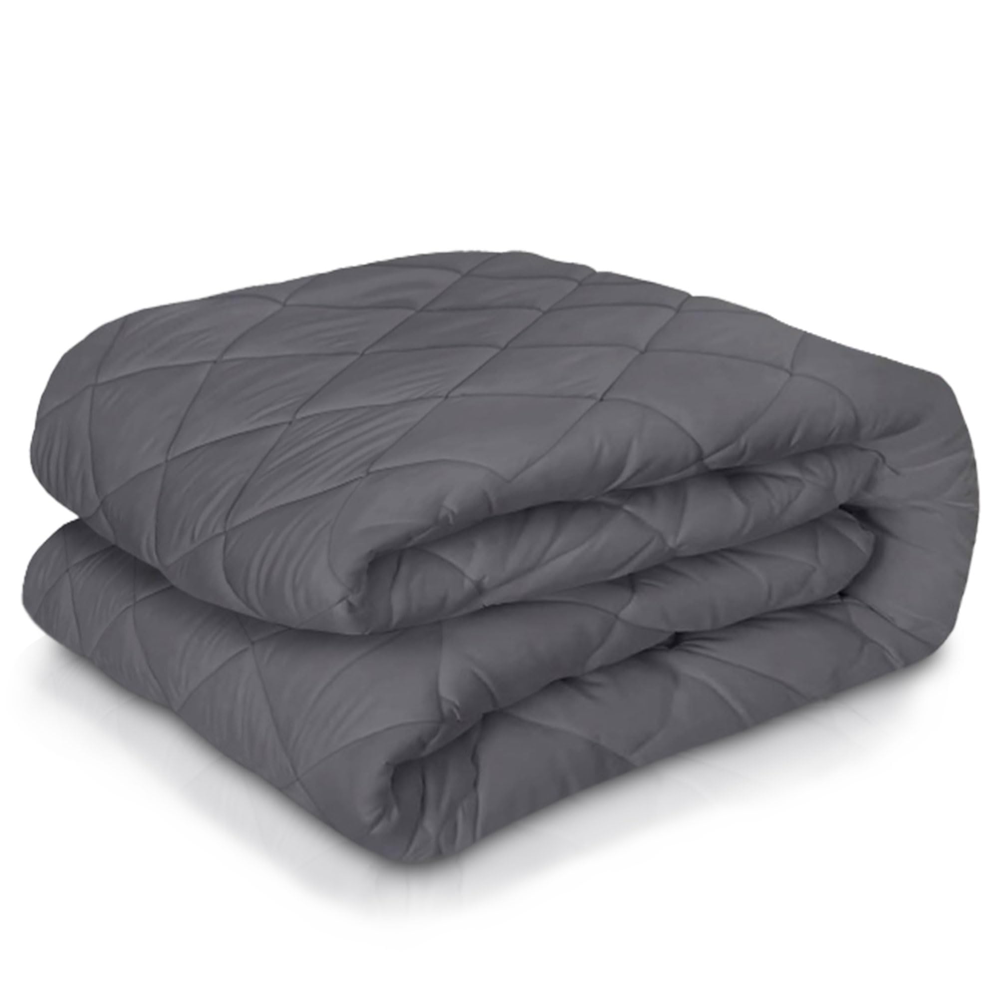 VELVETIO Luxury Quilted Mattress Protector King, Soft & Comfortable Hotel Quality Mattress Cover, Noiseless Breathable Anti Allergy Mattress Topper, Charcoal