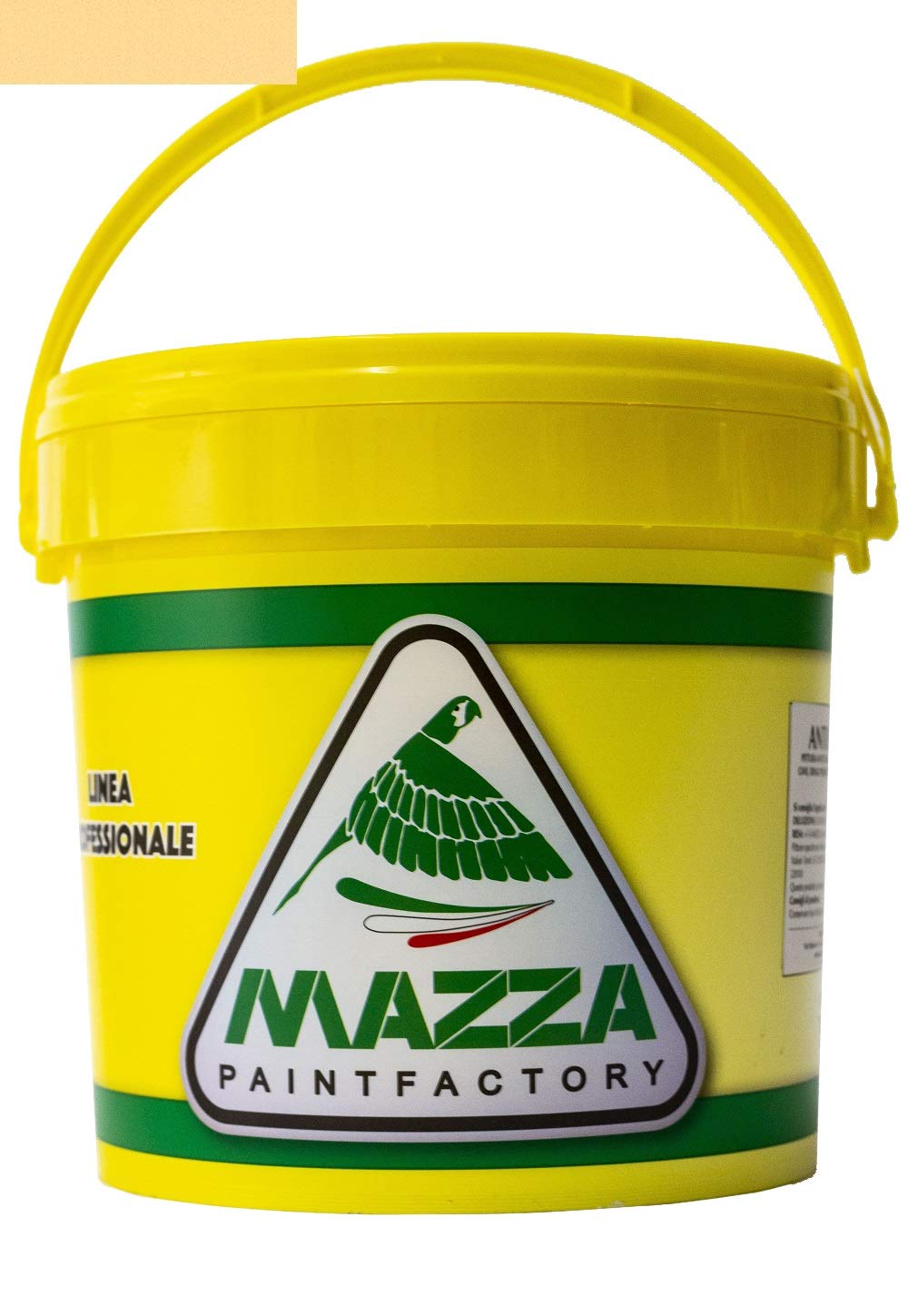 MAZZA Pittura per Interni Lavabile Acrilica Lt 14 Per Muri Interni Ed Esterni Bianca e Colorata Colorificio (Guscio D'Uovo4 Mz1158)