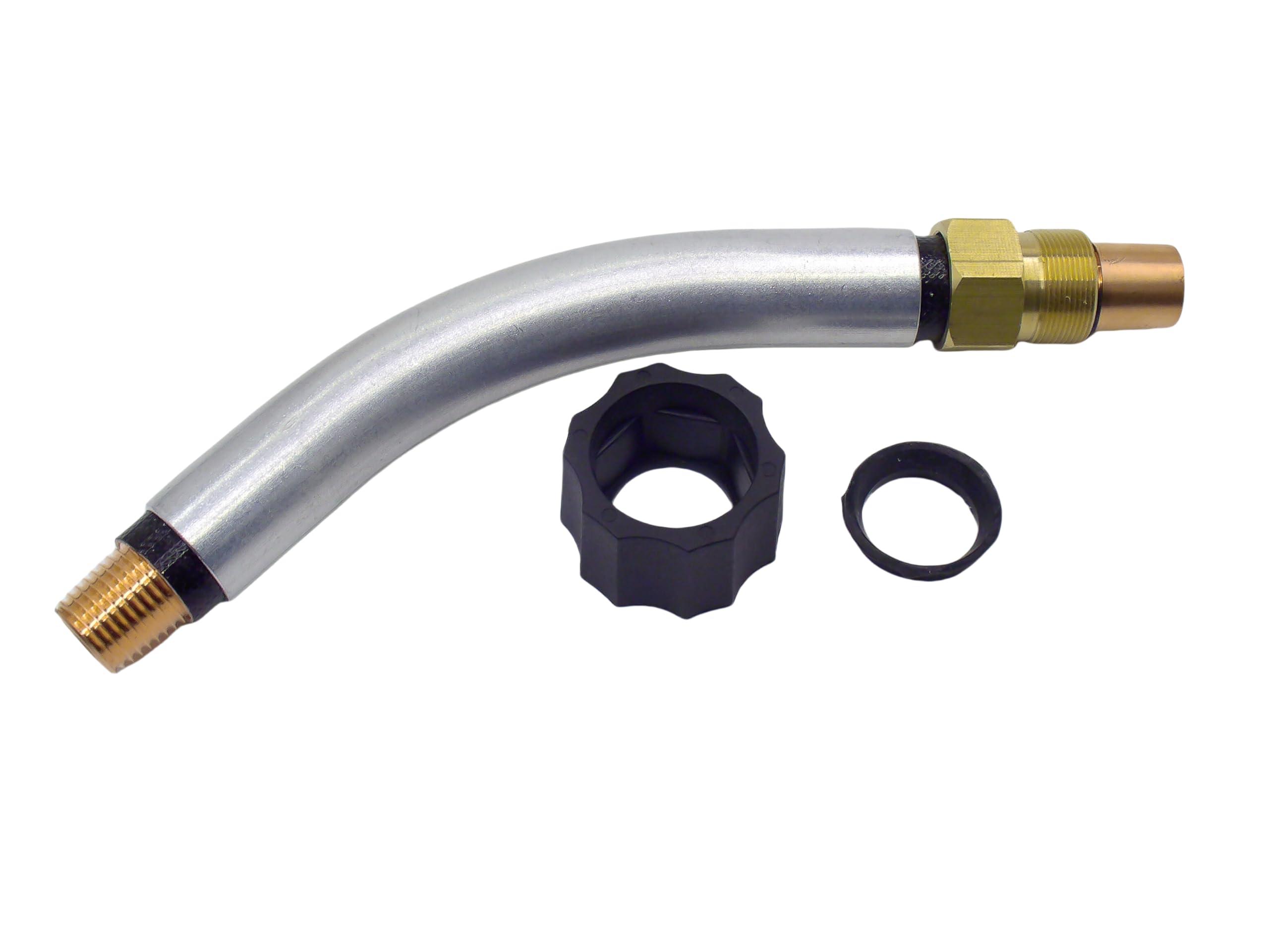 1-Piece MIG Gun Swan Neck QT3-45 (45 Degrees) for BERNARD Q Gun Tube Assembly