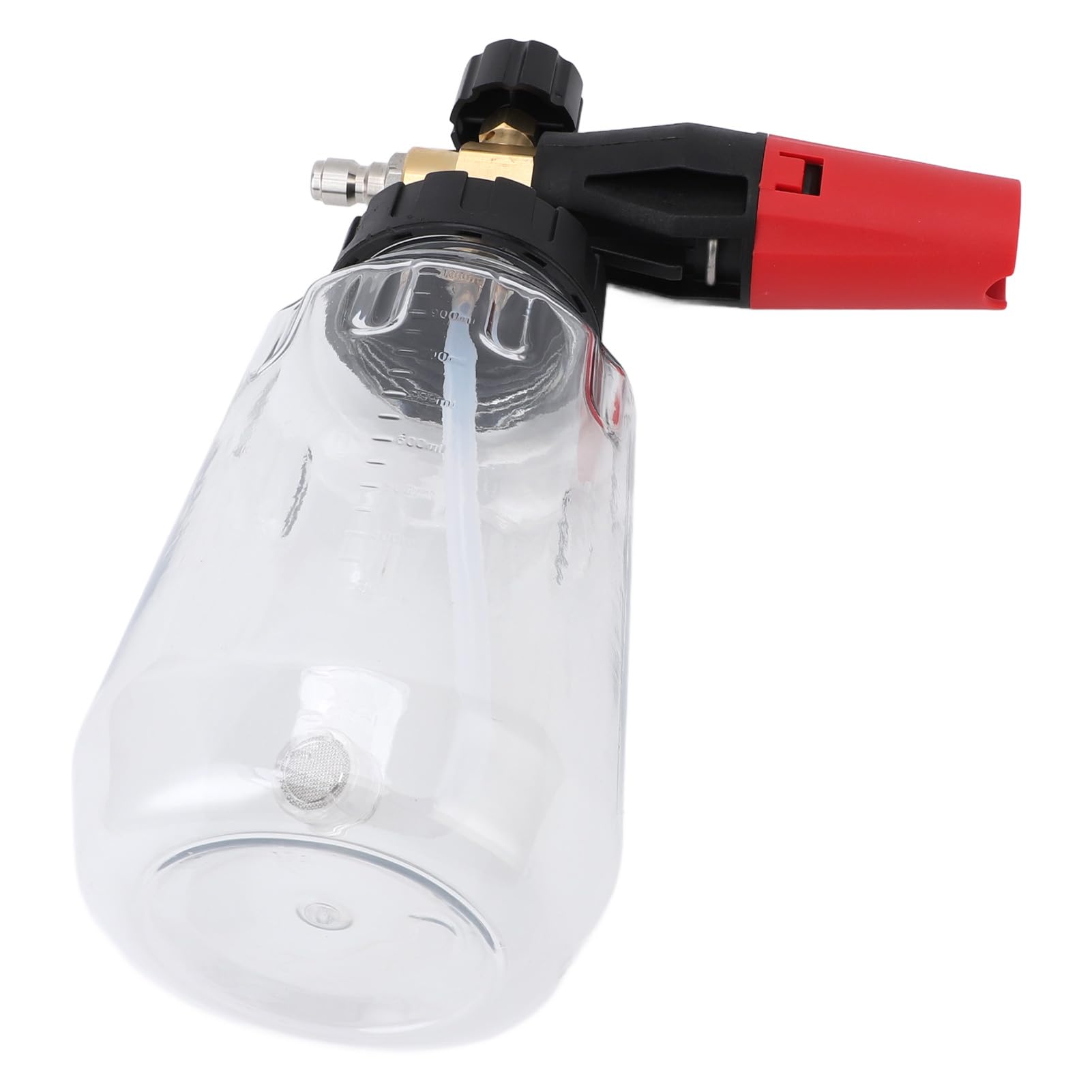 Opryskiwacz piankowy do mycia samochodu – 1000 ml wszechstronny pistolet piankowy do myjki wysokociśnieniowej z szybkozłączką 1/10.2 cm – trwały, łatwy w użyciu i odpowiedni do różnych pojazdów