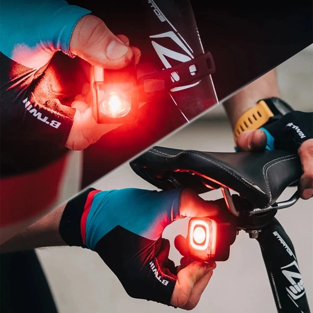 Night Cycling Inteligentne tylne światło Auto Brake Tylne światło rowerowe MTB Road Bike Safety Sensor Lampa ostrzegawcza