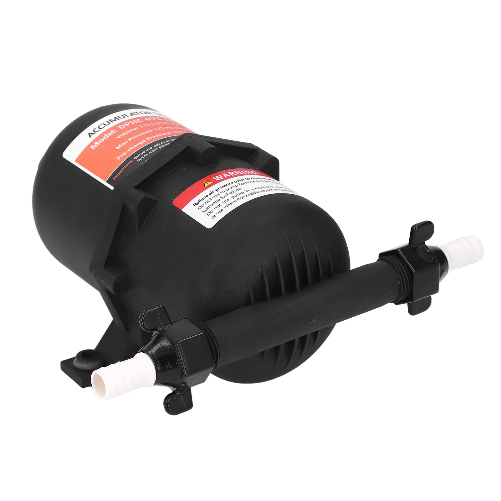 Jeanoko Zbiornik Akumulatora, Stałe Ciśnienie 0,75 L, 125 PSI, z Portem 1/2 Cala MNPT, do Akcesoriów do Pomp Kempingowych z przyczepą do łodzi RV