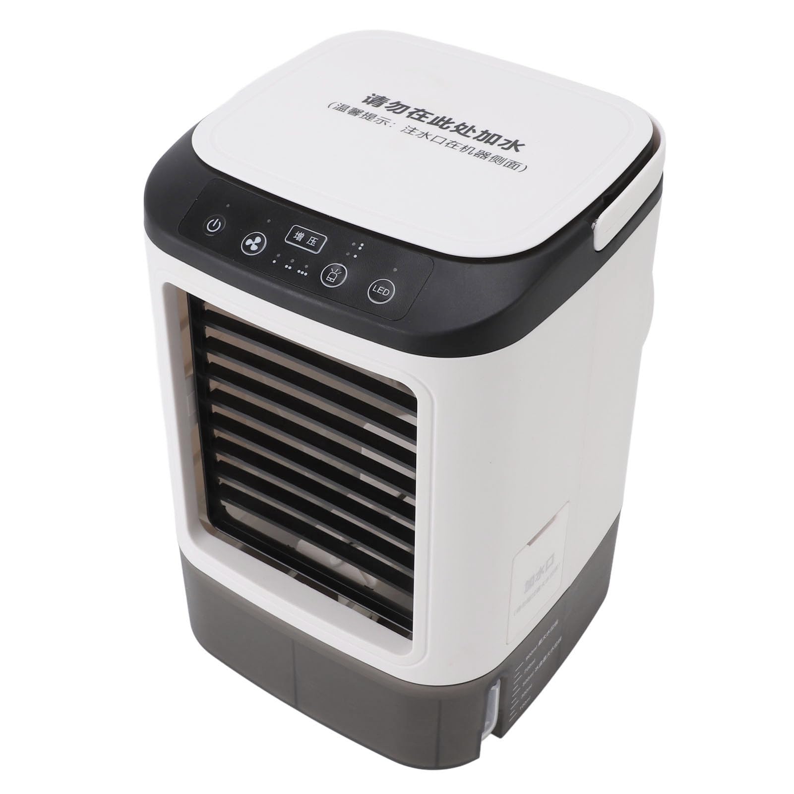 Generic Mini Raffrescatore Portatile con Funzione di Umidificazione per Scrivania e Camera da Letto, Alimentato Tramite USB, capacità 12 W, 900 Ml