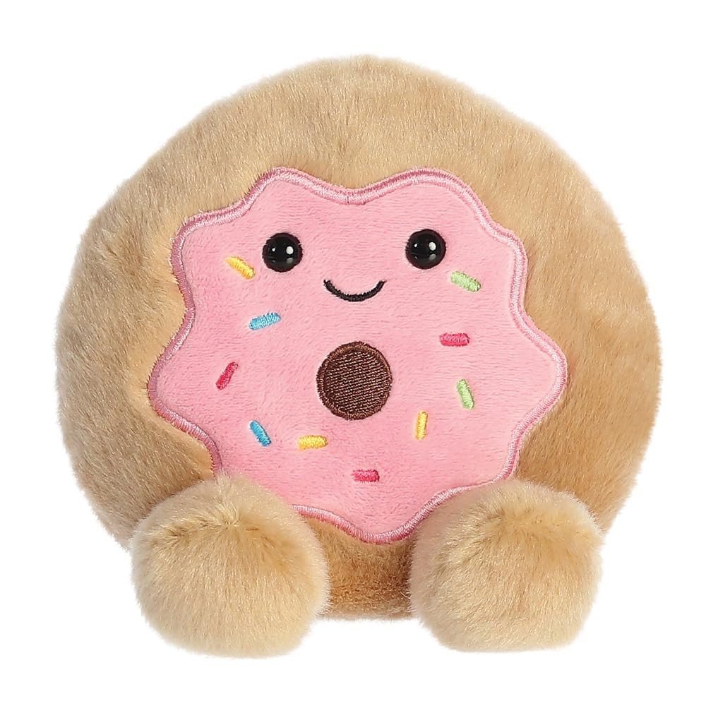 Aurora, 33759, Palm Pals Claire Donut,5In, Soft Toy, Brown