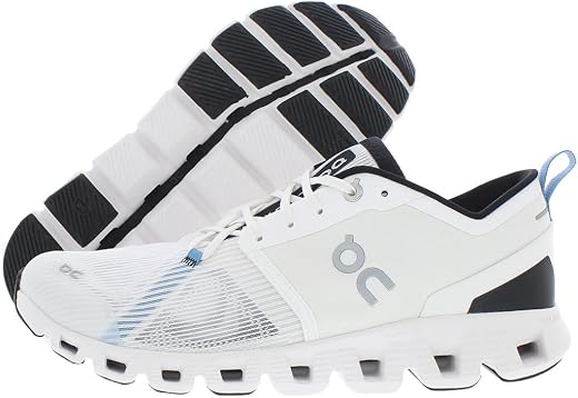 On Running Men's Cloud X3 Pewter/White Running Shoes UK - P