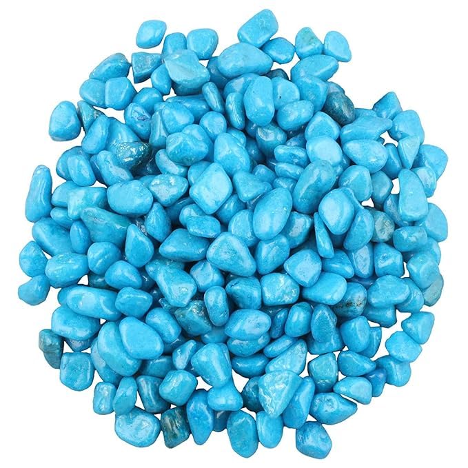 Colour Stone Polished Colored Stone Marble Pebbles for Home Garden Aquarium Outdoor Decoration (1.0 Kilograms, Sea Blue) (B0CY8T69FK) Amazon Price History, Amazon Price Tracker